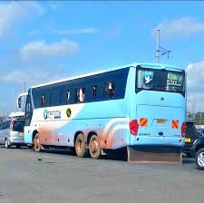 Trinity Express coach serving Nairobi to Kigali