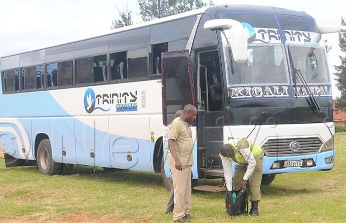 Trinity Express coach serving Nairobi to Mombasa