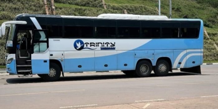 Trinity Express coach serving Kigali to Musanze